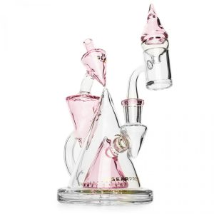 Gear Premium 7" Strobliloid Dab Rig- Pink