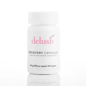 CBD Recovery Capsules 1500mg (Delush)