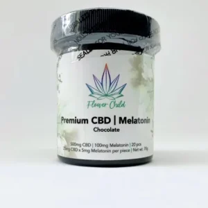 Premium 500mg CBD Chocolate 100mg Melatonin (Flower Child)