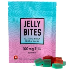 Indica Fruit Gummies Berry Mix 100mg + 500mg (Jelly Bites)