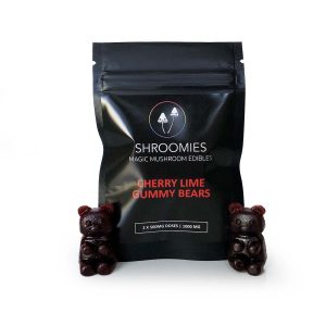SHROOMIES ? Cherry Lime Gummy Bears (1000mg)