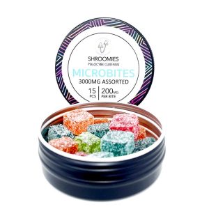 Shroomies Microbites Assorted Gummies ? 3000mg