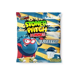 Stoner Patch Blueberry Gummies 500mg THC