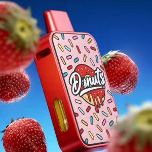 strawberry glaze donuts fryd