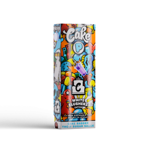 White Zlusherz - Cake P THC-P Disposable Vape 7G